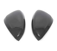 Capuchon de Miroir de Boîtier Pour Peugeot 208 2008 2012-2018 Pour C3 2016-2020 Couvercle De Rétroviseur Latéral Voiture Capuchon D'aile Boîtier Porte Extérieure Garniture Coque(Noir)
