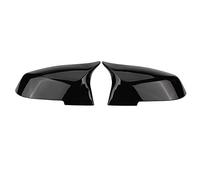 Capuchon de miroir Kuuleyn, couvercle de rétroviseur de voiture adapté pour 220i 328i 420i F20 F21 F22 F30 F32 F33 F36 X1 noir brillant(Noir brillant)