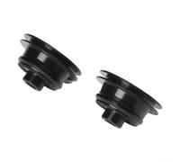 Capuchon de moyeu pour convertisseurs de moyeu de vélo conçu pour s'adapter au Koozer XM490, compatible avec les modèles d'essieu QR et traversant, matériau en alliage (QR avant)