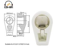 Capuchon de plaque d'anode à Tube sous vide en céramique,10 pièces,pour chapeaux,FU-5,807,FU-7,FU-25,6146B,EL504 FU-519 EF37 6P13P,6Z18,1625 - Type MCD