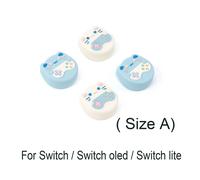 Capuchon de poignée de pouce en silicone, couvercle souple pour Nintendo Switch, Oled, NS Lite, Sony PS5, PS4 Pro, PS3, Xbox One, 360 Series X, S, nouveau--A for Switch