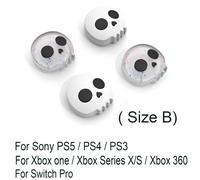 Capuchon de poignée de pouce en silicone, couvercle souple pour Nintendo Switch, Oled, NS Lite, Sony PS5, PS4 Pro, PS3, Xbox One, 360 Series X, S, nouveau--B for Sony Xbox