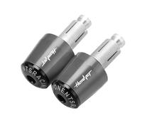 Capuchon De Poignées De Guidon De Moto, Pièces De Poids Anti-Vibration, Extrémités De Bouchon Silder Pour Pour HORNET CB599/CB600F HORNET HoRnet250 CB599(Gray-Black)