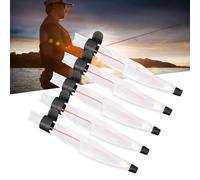 Capuchon De Pointe De Canne à Pêche, 5 Pièces Embouts De Canne à Pêche en Plastique Capuchon De Protection De Dessus De Poteau De Pêche pour Accessoires De Pêche en Mer