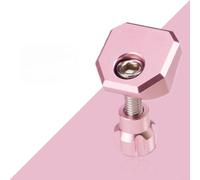 Capuchon de potence pour vélos pliants en aluminium CNC, finition anodisée, compatible avec les modèles P8 P10 et styles similaires (rose)