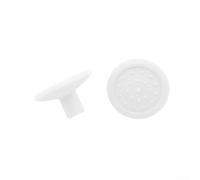 Capuchon de pouce pour Anbernic RG406VH avec hauteur de dôme optimisée et cône périphérique pour un mouvement naturel du pouce (plat - Blanc)