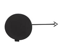 Capuchon De Protection De Crochet De Remorquage De Pare-Chocs Avant Droit 8K0807241C pour A4 B8 2013 2014 2015 2016 CAVINBDZ(Unpainted)