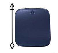 Capuchon de protection de pare-chocs arrière d'attelage de remorque pour BMW G20 Sedan ABS de rechange avec numéros OEM 51128738988 51129447759 (noir avec bleu)