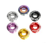 Capuchon de protection de pédalier M19 M20 en alliage d'aluminium pour pédalier Prowheel et Shiman0 intégrés (violet)