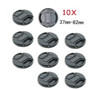 Capuchon de protection d'objectif avant d'appareil photo à encliqueter, protecteur pour IL, Leica, Nikon, Sony, 37mm, 40.5mm, 43mm, 46mm, 49mm, 52mm, 55mm, 58mm, 62mm, 67mm, 72mm, 77mm, 82mm, 10 77 mm