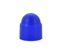 Capuchon De Protection Dôme, Vis Hexagonale Exposée, Boulons D'écrou, Couvercles Hexagonaux En Plastique PE Noir Blanc Rouge Bleu Jaune Gris M12-M24 100 Pièces(Blue,M16x24x27 (100Pcs))