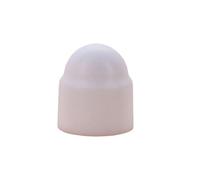 Capuchon De Protection Dôme, Vis Hexagonale Exposée, Boulons D'écrou, Couvercles Hexagonaux En Plastique PE Noir Blanc Rouge Bleu Jaune Gris M12-M24 100 Pièces(White,M14x22x27 (100Pcs))