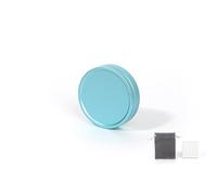 Capuchon de protection en alliage d'aluminium résistant à l'usure pour Polaroid Now 2/3/Now + 2/3 - Bleu