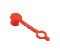 Capuchon de protection en plastique rouge pour mamelon de lubrification M6 M8 pour m10, capuchon anti-poussière ABS pour pince à graisse, résistant aux acides, montage facile sans perçage, protection