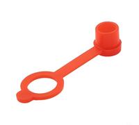 Capuchon de protection en plastique rouge pour mamelon de lubrification M6 M8 pour m10, capuchon anti-poussière ABS pour pince à graisse, résistant aux acides, montage facile sans perçage, protection