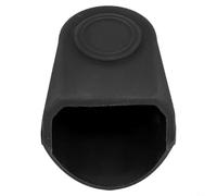Capuchon de protection en silicone pour clarinette saxophone alto (Taille M | Silicone souple pour saxophone alto/ténor/soprano, clarinette Bb, empêche les chocs, noir