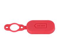 Capuchon de protection étanche pour scooter électrique Xiaomi Mijia, protecteur de port d'interface de charge en caoutchouc, accessoires de trottinette électrique (rouge), protecteur de port