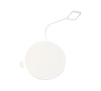 Capuchon de Protection for Crochet de remorquage de Pare-Chocs Avant for Touareg 2011 2012 2013 2014 7P6807185 7P6807186, Accessoires de Voiture(White Driver Side)