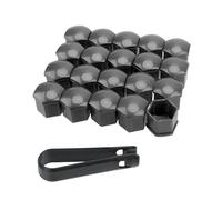 Capuchon de protection for tête de boulon d'écrou de roue(20Pcs grey,19mm 20pcs)