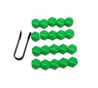 Capuchon de protection for tête de boulon d'écrou de roue(20Pcs reen,21mm 20pcs)