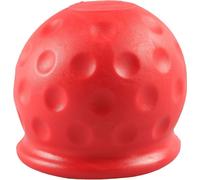 Capuchon de protection pour boule d'attelage 50mm en caoutchouc, couleur:rouge