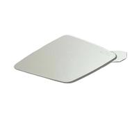 Capuchon De Protection pour Crochet De Remorquage De Pare-Chocs Avant Et Arrière pour Volvo XC60 2018-2021 31425165 31449210 Pare-Chocs Cache Crochet Remorquage(Front Bright Silver)