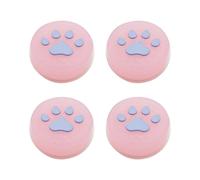 Capuchon De Protection Pour Manette De Jeu, 4 Pièces, Patte De Chat, Facile À Installer, Antidérapant, Poignées De Boutons Mignonnes, En Silicone Souple, Adapté Pour Switch Lite