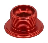 Capuchon de protection pour manivelle de vélo de route, vis en alliage d'aluminium CNC pour M19/M20, pour M4000 M590 M661, pour IXF Lebike Prowheel Plateau creux (M19 rouge)