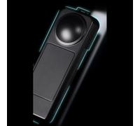 Capuchon de protection pour objectif d'appareil photo Insta 360 X5 - Anti-rayures - En ABS - Noir - Pour activités en plein air, sports et voyages