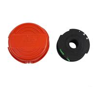Capuchon de rechange pour bobine de débroussailleuse GL7033, GL8033, GL9035 avec 1 capuchon de bobine, 1 bobine de fil