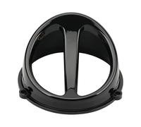 Capuchon de rechange pour couvercle de ventilateur, noir | support à trois points, couverture de porte double, service routine, renouvellement cosmétique, renouvellement du