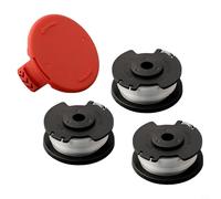 Capuchon de rechange pour débroussailleuse Hyper Tough avec ligne en nylon pré-enroulée, recharges de coupe-herbe compatibles avec les modèles sans fil 20 V HT19-401-003-06 HT19-401-003-07 HT21-401