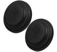 Capuchon de Rechange pour Parapluie Noir Pp 2pcs, Pointe de Parapluie