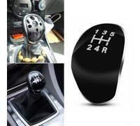Capuchon de rechange pour pommeau de levier de vitesse à 5 vitesses pour Ford Focus Fiesta C Max S Max Kuga Transit Connect - Convient uniquement aux voitures avec marche arrière à pousser après