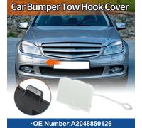 Capuchon De Remorquage Avant Droit Pour Pare-Chocs De Voiture Capuchon De Remorquage Couleur Diamant Blanc Pour Mercedes-Benz C-Class W204 Sport 2008-2011 No.A2048850126 Pack De 1