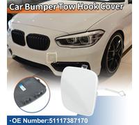 Capuchon De Remorquage De Pare-Chocs Avant Blanc pure Pour Bmw SšŠrie 1 F20 Lci Berline F21 Lci Break 2015-2018 No.51117387170 - Pack De 1
