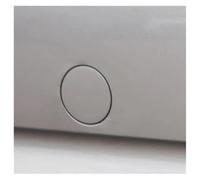 Capuchon de remorquage pour Pare-Chocs arrière, pour Audi A4 B8 (2013, 2014, 2015, 2016), Droit 8K0807441B (argenté)