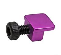 Capuchon de remplissage d'huile en aluminium anodisé pour moulinets ABU Garcia 3.5 BF7 BF8 IB7 IB8 pour ZENON Deez 8 Baitcasting Accessoire de précision (violet)