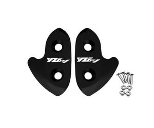 Capuchon de rétroviseur de pare-brise de moto CNC Driven Eliminators Couvercle de trou de rétroviseur Compatible avec Yamaha YZF-R1 R1 2015 2016 2017