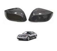 Capuchon de Rétroviseur Latéral Extérieur pour Infiniti Q60 2014-2021, Coque de Remplacement en ABS Haute Résistance Gauche et Droit, Carbon Fiber