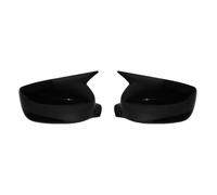 Capuchon de rétroviseur latéral pour Accord 9ème 2008-2017 - Garniture de rétroviseur de voiture style klaxon de berline - Style fibre de carbone (noir brillant) (aspect carbone)