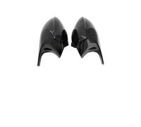 Capuchon de rétroviseur latéral pour BMW E90 E91 2005-2011 E92 E93 2006-2013 E81 E82 E88 E87 E88 Accessoires de voiture (couleur : ABS noir)