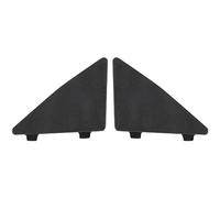 Capuchon de revêtement d'habillage triangulaire for pare-chocs avant de voiture Compatible avec Mazda 3 Axela 2014-2016 BHN1-50-101 BHN1-50-102