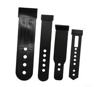 Capuchon de sangle en caoutchouc robuste pour cannes à pêche conçu pour fournir une rétention constante de la canne et une atténuation du glissement sur le terrain (F S)