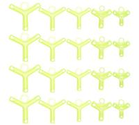 Capuchon de Sécurité à Crochet en Polypropylène Jaune 250 Pièces