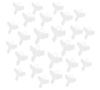 Capuchon de Sécurité pour Hameçons Triples 60 Pièces, Polypropylène Blanc | Protection Lisse pour Rangement de Matériel, Garde les Pointes Sèches, Usage Pêche et Atelier