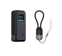 Capuchon de Silicone pour Prime 130W Power Bank TF/SIM Card PIN Storage Bolsa Viagem Transporte AcessÃ³rios, Preta, B