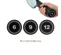 Capuchon de Talon pour Raquette de Pickleball,Améliore l'équilibre, Robuste,Cache-Manche de Rechange de Raquette de Pickleball | pour Les Joueurs, passionnés, débutants, athlètes