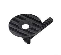 Capuchon de tige de casque de vélo en fibre de carbone pour fourche de 31 8 mm de diamètre compatible avec fourches de suspension sur vélos de route et de montagne