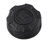Capuchon de tondeuse à gazon compatible avec AL-KO PRO 140 QSS, OHV 160, Loncin LC Series, remplacement, pour pièce 411919 170870094-0001, couvercle de réservoir de gaz noir (1 pièce)